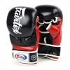 Playwell Fairtex Leather Super Sparring Gloves 7oz Mixed Martial Arts And Grappling Gloves