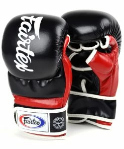 Playwell Fairtex Leather Super Sparring Gloves 7oz