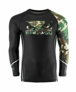 Playwell Bad Boy MMA Clothing Bad Boy MMA Soldier Forest Camo Rash Guard