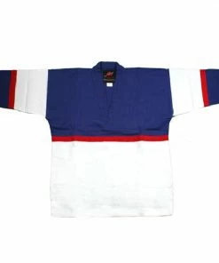 Playwell Deluxe Demo Team Uniform White/Blue : Adults