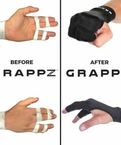 Playwell Grappz - Finger Tape Alternative Compression Grappling Gloves Jiu Jitsu Gi Uniforms And Equipment