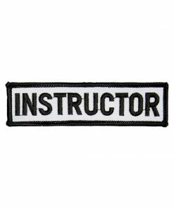 Playwell Instructor Patches Instructor Patch - Black/White