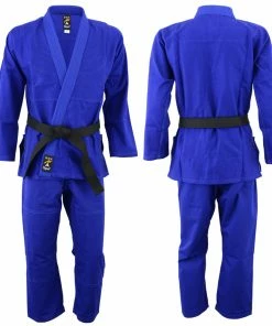Playwell Pearl Weave Jiu Jitsu Gi - Blue