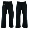Playwell Judo Trousers: Bleached (Black) 10oz - (Double Padded Knees)