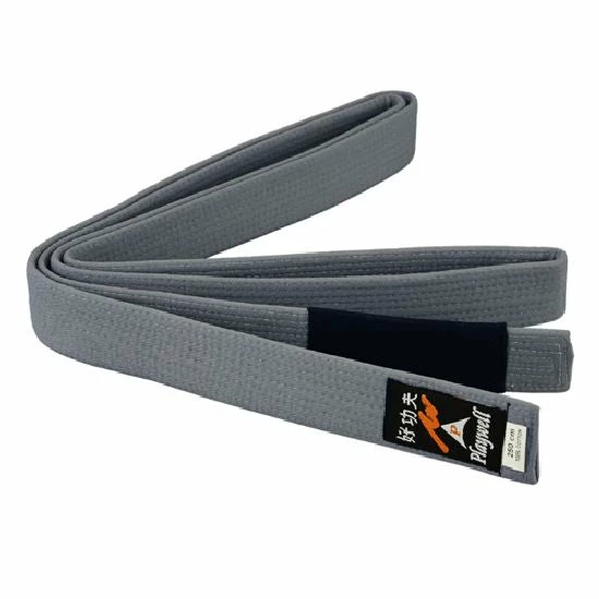 Playwell Coloured Belts Childrens Grey Ju Jitsu Belt - Plain 1 Playwell Coloured Belts Childrens Grey Ju Jitsu Belt - Plain
