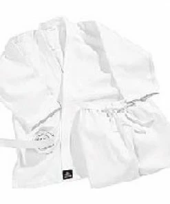 Playwell Jiu Jitsu Gi Uniforms And Equipment Ju Jitsu Gi White - 650GSM - Clearance