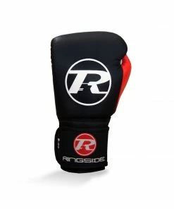 Playwell Boxing Gloves Ringside Boxing Junior Leather Training Gloves - 8oz