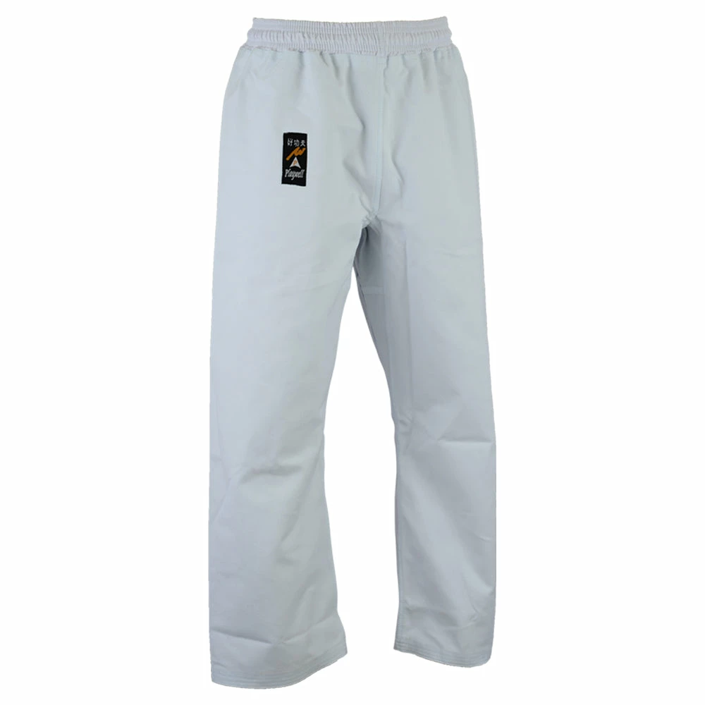 Playwell Karate Heavy Weight Canvas Trousers White Karate Trousers 2 Playwell Karate Heavy Weight Canvas Trousers White Karate Trousers