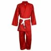 Playwell Karate Uniform : Red Children's P/C Karate Uniforms