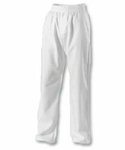 Playwell Karate Trousers: White 7oz : Children's