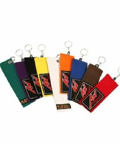 Playwell Grading Belt Keyrings Coloured Belts