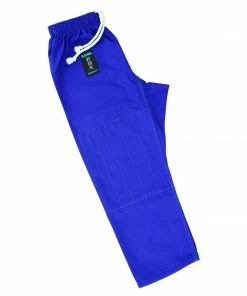 Playwell Jiu Jitsu Gi Uniforms And Equipment PMA Kids Elite Jiu Jitsu Gi Pants - Blue