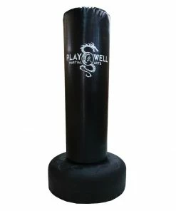 Playwell Childrens Freestanding Punch Bag Black