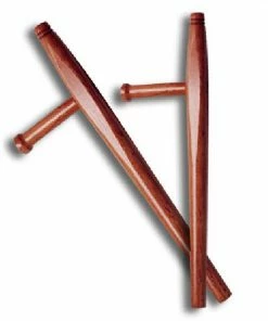 Playwell Tonfa Natural Oak Childrens 14 Inches