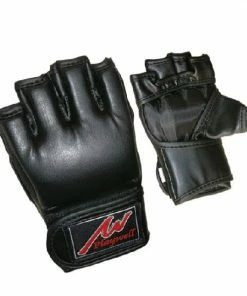 Playwell Childrens Vinyl MMA Gloves Mixed Martial Arts And Grappling Gloves