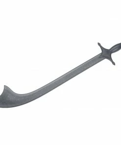 Playwell Black Polypropylene Nepalese Kora Sword Rubber/Foam/Plastic Weapons