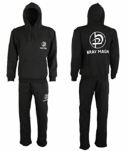 Playwell Krav Maga Fleece TrackSuit - Full Set Krav Maga Official Equipment & Clothing