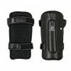 Playwell Krav Maga Official Equipment & Clothing Krav Maga Deluxe Black Leather Shin Guards