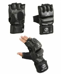 Playwell Krav Maga Official Equipment & Clothing Krav Maga Ladies Black Grappling & Striking Gloves