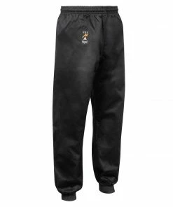 Playwell Kung Fu Trousers Black : 100% Cotton 9oz