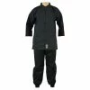 Playwell Adults Kung Fu Suit - Black