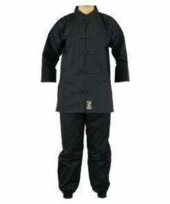 Playwell Adults Kung Fu Suit - Black