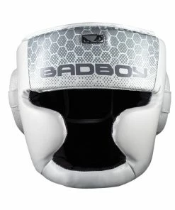 Playwell Bad Boy MMA Clothing Bad Boy MMA Legacy 2:0 Full Face Head Guard - White