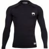Playwell Venum MMA Black "Contender 2:0" Long Sleeve Rash Guard