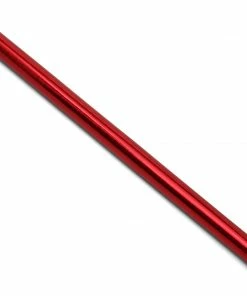 Playwell Demo And Graphite Bo Staffs Chrome Competition Gold/Red Lotus Wood Bo Staff - 72 Inches