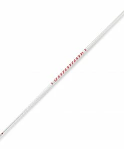 Playwell Demo And Graphite Bo Staffs Chrome Competition Silver/Red Spiral Ultra Light Bo Staff - 72"