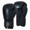 Playwell Elite Matte Black Boxing Gloves