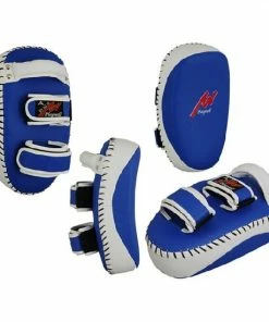 Playwell Leather Mini Curved Thai Kick Pad