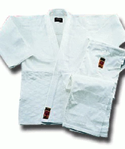 Playwell Judo Uniform: Tournament Style 18oz : MJG White