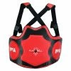 Playwell PMA Elite Pro Coaching Body Shield - Black/Red Chest Guards And Body Armour