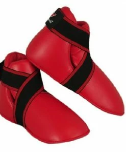Playwell Semi Contact Point Sparring Boots - Red