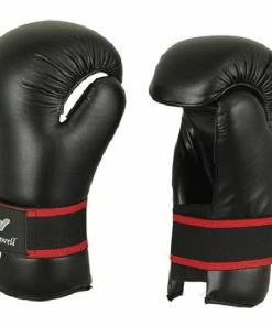 Playwell Semi Contact Point Sparring Gloves: Black Miscellaneous Gloves