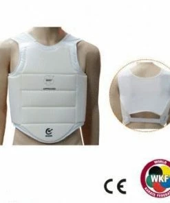 Playwell WKF Approved Karate Protective Equipment WKF Approved Wacoku Karate Adults Chest Guard