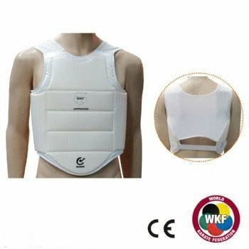 Playwell WKF Approved Karate Protective Equipment WKF Approved Wacoku Karate Adults Chest Guard 1 Playwell WKF Approved Karate Protective Equipment WKF Approved Wacoku Karate Adults Chest Guard