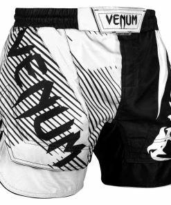 Playwell Venum MMA NoGi Fight Shorts - Black/White