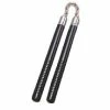 Playwell Nunchucks Nunchaku Black Oak With Grooves- C116