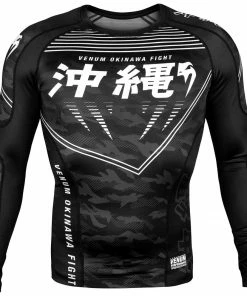 Playwell Venum MMA Okinawa Long Sleeve Rash Guard Venum MMA Shorts & Clothing