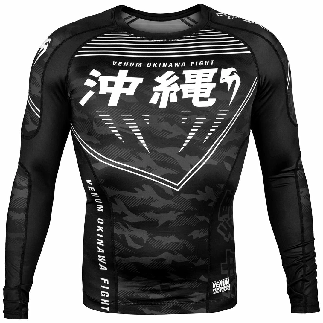 Playwell Venum MMA Okinawa Long Sleeve Rash Guard Venum MMA Shorts & Clothing 1 Playwell Venum MMA Okinawa Long Sleeve Rash Guard Venum MMA Shorts & Clothing