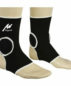 Playwell Elasticated Supports Muay Thai Elasticated Padded Ankle Supports - CLEARANCE