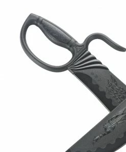 Playwell Black Polypropylene Phoenix Wing Chun Knives Rubber/Foam/Plastic Weapons