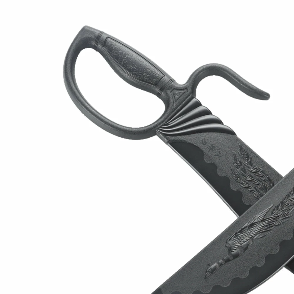 Playwell Black Polypropylene Phoenix Wing Chun Knives Rubber/Foam/Plastic Weapons 2 Playwell Black Polypropylene Phoenix Wing Chun Knives Rubber/Foam/Plastic Weapons