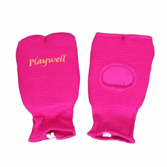 Playwell Elasticated Pink Hand Mitts 1 Playwell Elasticated Pink Hand Mitts