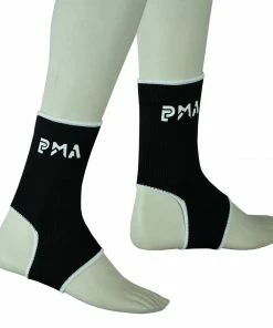 Playwell PMA Muay Thai Black Ankle Supports