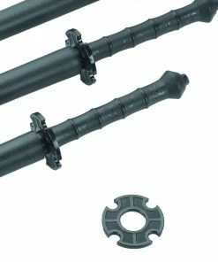 Playwell Black Polypropylene Foam Padded Chanbara Sword