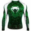 Playwell Venum MMA Shorts & Clothing Venum MMA Amazonia 5:0 Long Sleeve Rash Guard - Green
