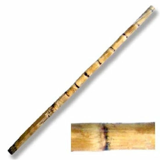 Playwell Escrima Stick: Authentic Bamboo Root Skin - 28" 1 Playwell Escrima Stick: Authentic Bamboo Root Skin - 28"